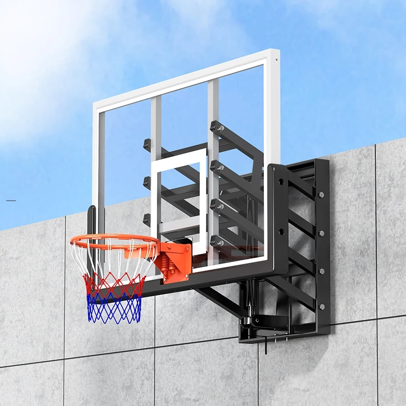 

Wall-mounted Adult Home Children's Backboard Backboard Backboard Training Outdoor Electric Lifting Indoor Basketball Stand