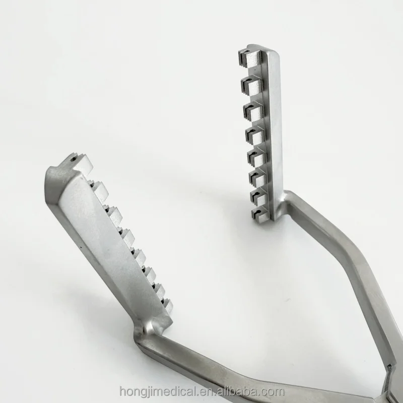 2026 Factory Prise Stainless Steel Instruments Purse String Suture Clamp Laparoscopy Forceps