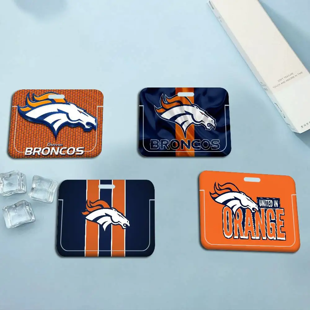 Porta-Cartões de Crédito D-Denver Broncos com Cordão Longo para Funcionários, Capa para Cartão de Identificação, Acessórios para Enfermeiros
