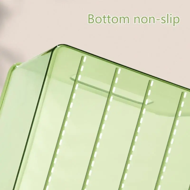 M3GC Desktop Transparent Book Storage Desk Desk Bookshelf Office Holder