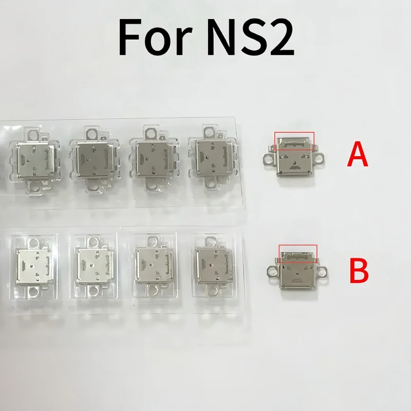 10 قطعة/الوحدة الأصلي جديد شحن ميناء موصل الطاقة USB نوع-C لنينتندو Switch2 NS 2 NS2 وحدة التحكم مقبس الشاحن إصلاح