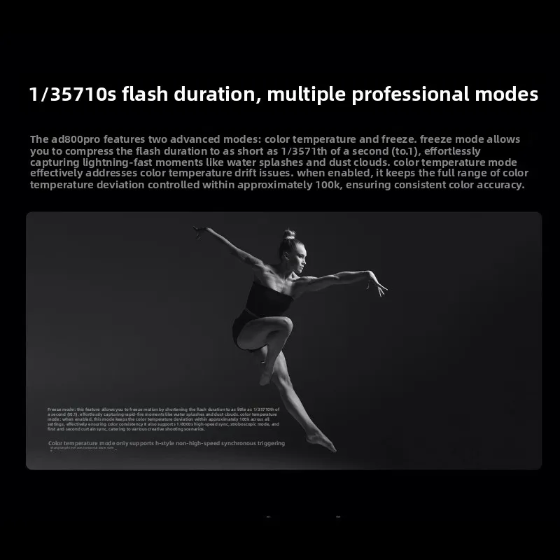 External flash, automatic metering outdoor photography light, high-speed synchronous studio