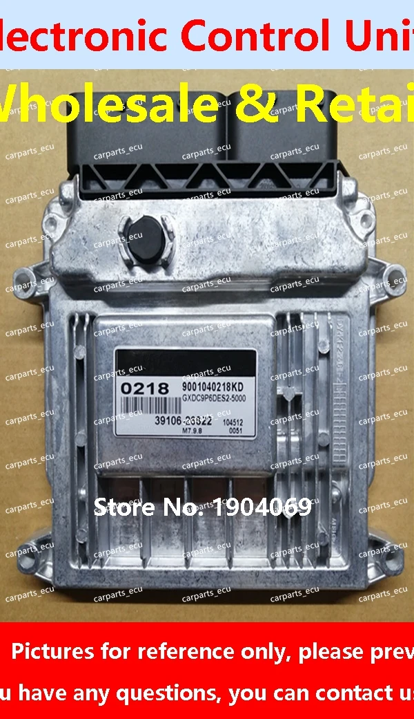 

39101-26AX3 0365 39119-26802 3028 39110-02EE0 For Hyundai Elantra KIA Car Engine Computer Board/ECU/M7.9.8 0218 39106-26822