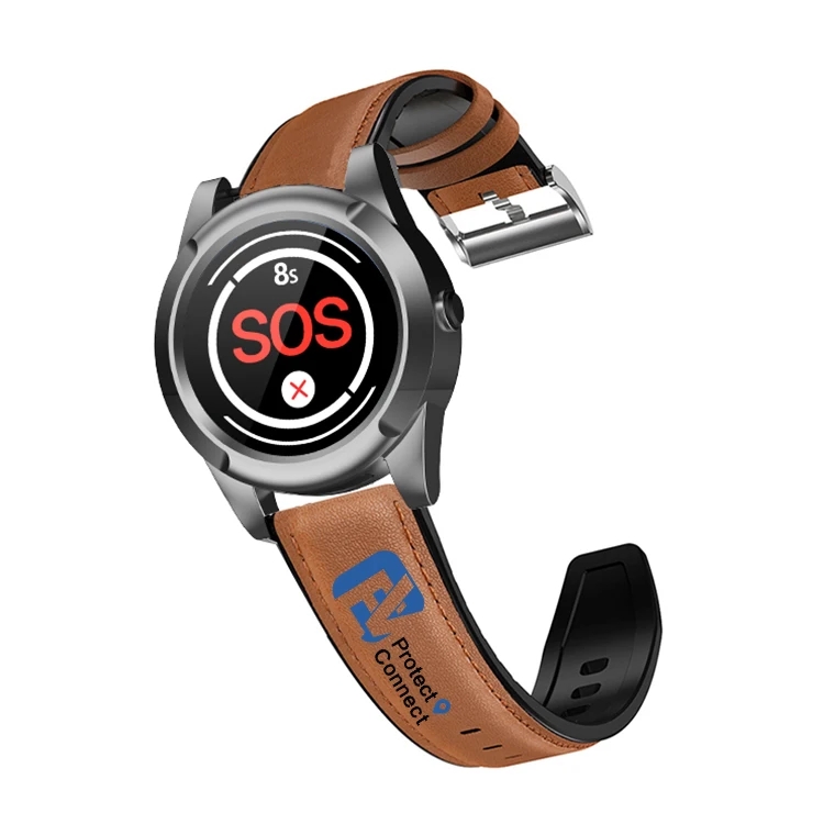 Customized Language Eview EV05 the Elderly Health Watch SOS with Fall Detection Gsm Watch Heart Rate Sos Button