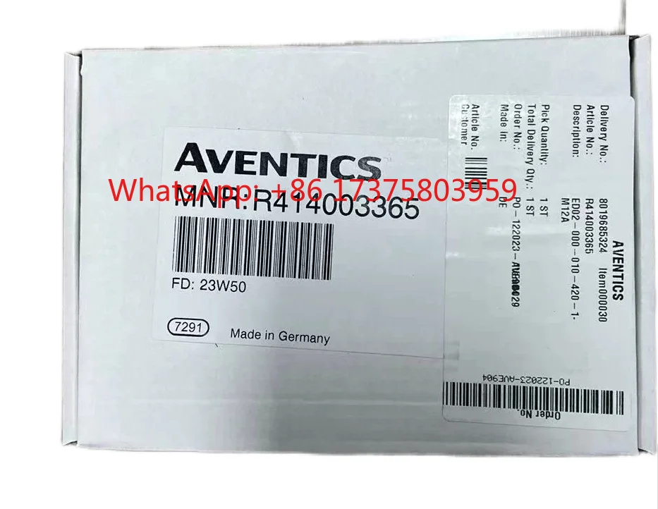 Germany AVENTICS 100kpa micro pressure proportional valve R414003879, R414003365
