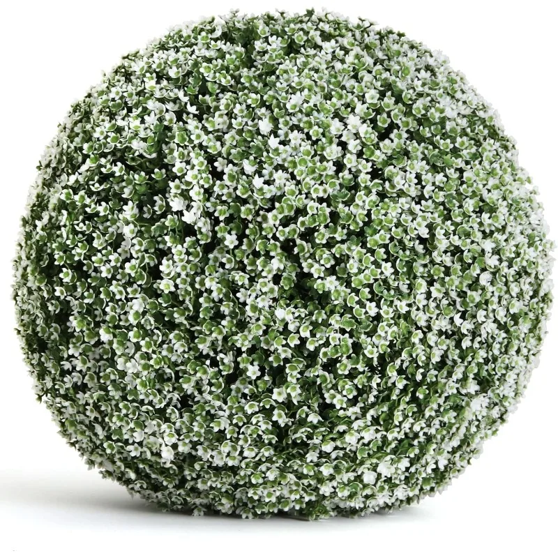 Artificial Topiary Plant - Wedding Decor - Indoor/Outdoor Artificial Plant Ball - Topiary Tree Substitute