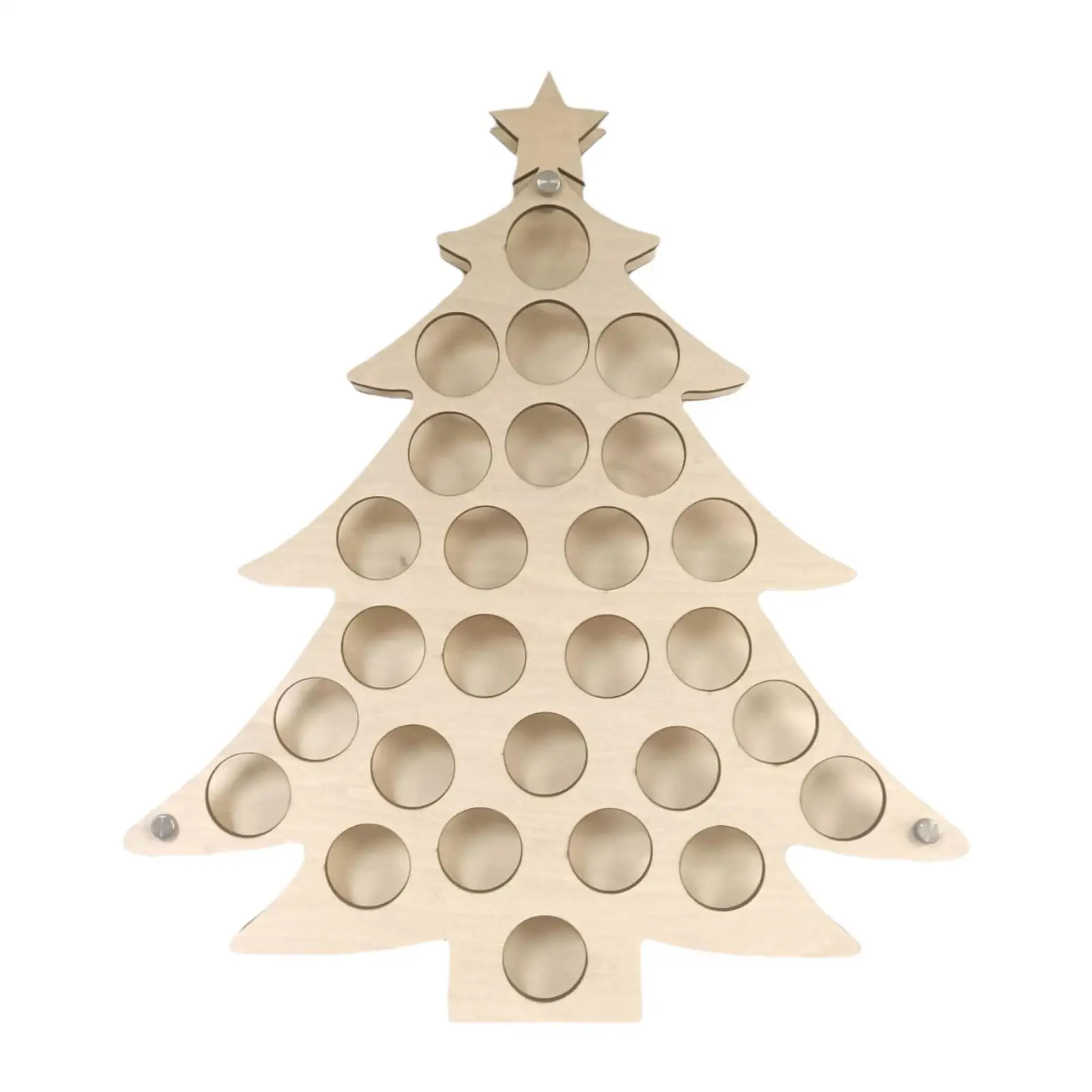 Golf Ball Display Case Showcase Organizer Holds 27 Balls Christmas Tree Ornament