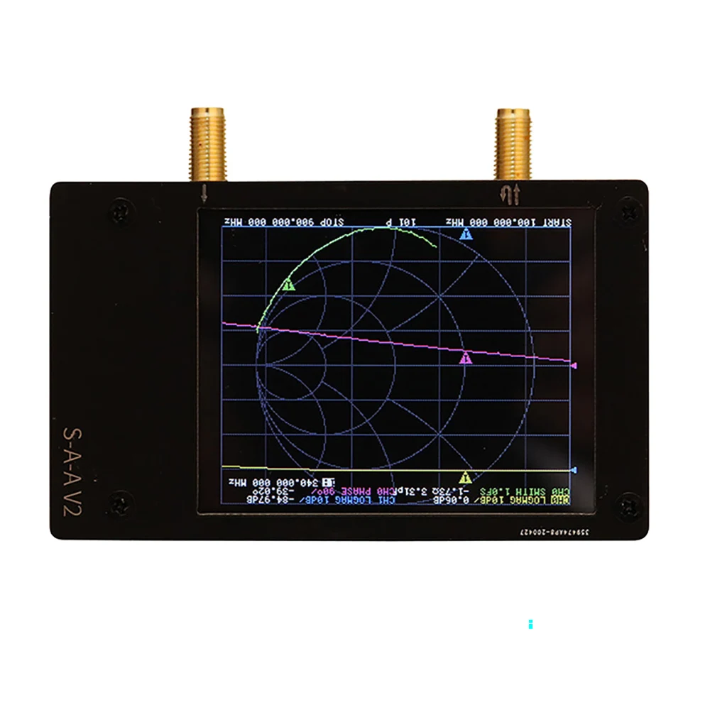 

2.8 Inch Display 3G Vector Network Analyzer S-A-A-2 NanoVNA V2 Antenna Analyzer Shortwave HF VHF UHF