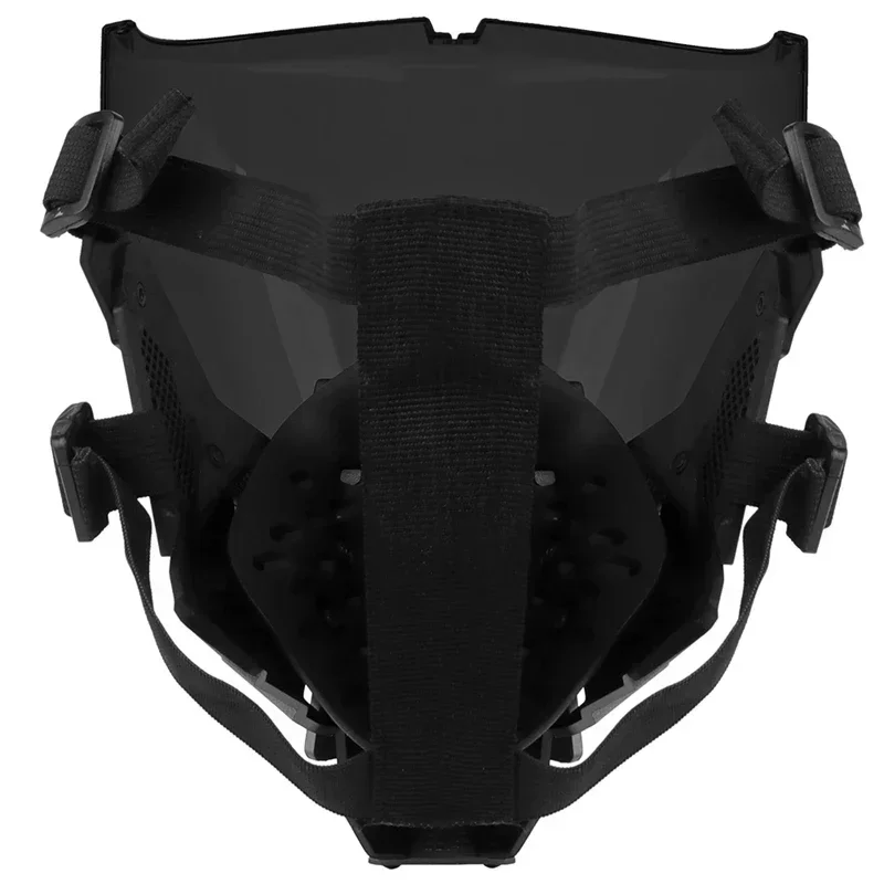 Tactical Mask Commander Full Face Safety Protective CS Wargame Equipment Hunting Shooting Outdoor Sports Paintball Accesories