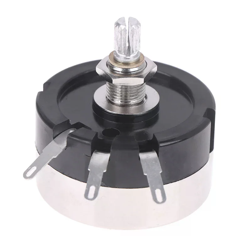 8 Ohm Potentiometer WX200 High Power 15W, Double-Wire Wound & 15mm Shaft-Length Audio Attenuator