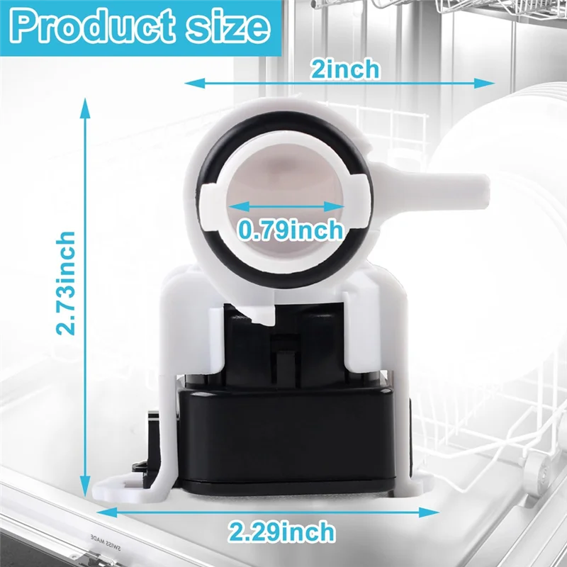 Substituição do sensor de pressão da máquina de lavar louça 75STO-WD21X25468, compatível com lavadora GE, substituível WD21X25468, AP6976524