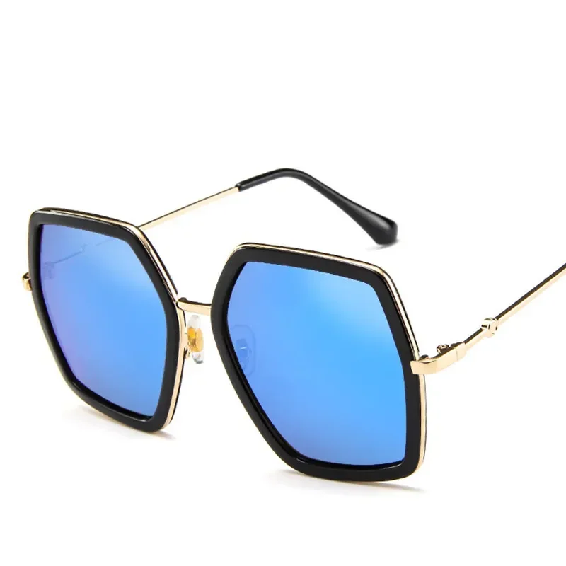 2024 NEW Oversized Square Sunglasses Women Luxury Brand Designer Vintage Sunglass Fashion Big Frame Sun Glasses UV400