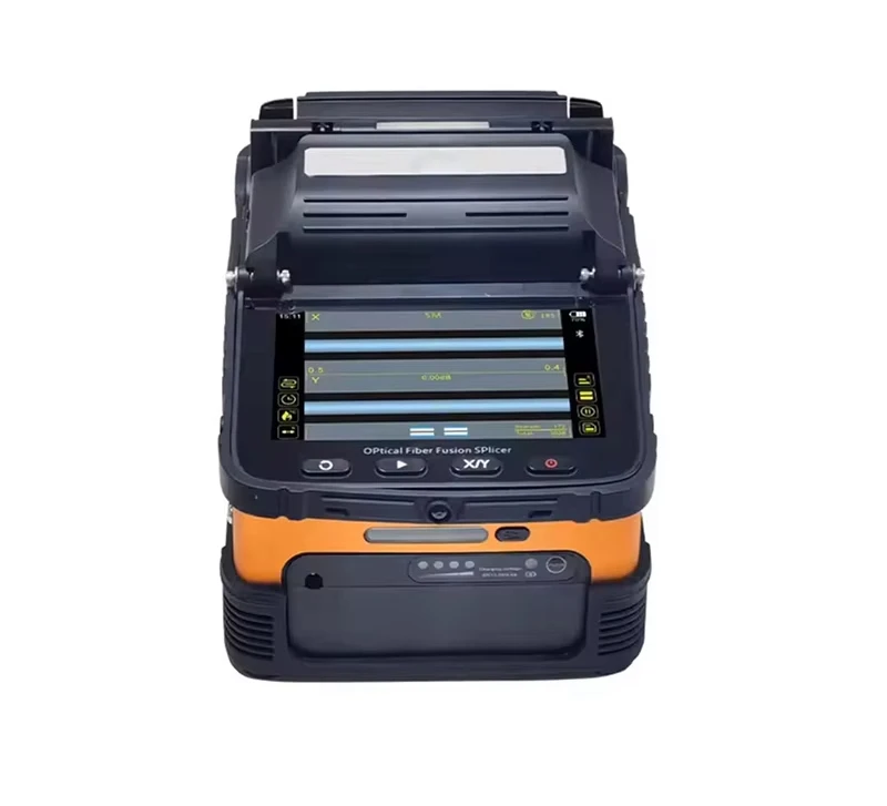 Fiber Fusion Splicer SC GPRS FTTH 8s Splicing 18s Heating 5200mAh Lithium Battery Fiber Optic Fusion Splicer