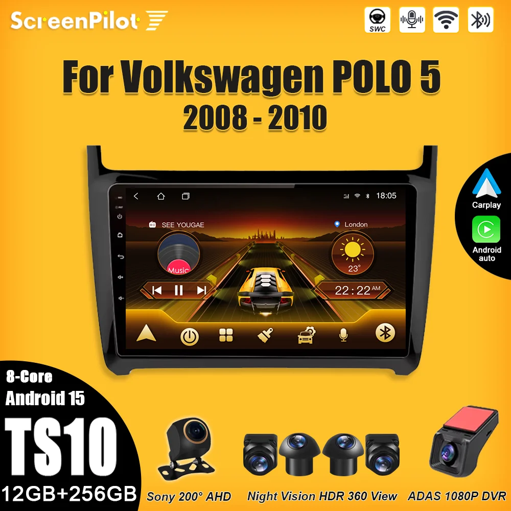 Android 15 ΠΠΠ― ΠΠ²ΡΠΎΠΌΠΎΠ±ΠΈΠ»ΡΠ½ΠΎΠ³ΠΎ Π Π°Π΄ΠΈΠΎ VW Volkswagen POLO 5 2008-2010 ΠΡΠ»ΡΡΠΈΠΌΠ΅Π΄ΠΈΠΉΠ½ΡΠΉ ΠΠΈΠ΄Π΅ΠΎΠΏΠ»Π΅Π΅Ρ Carplay Π‘Π΅Π½ΡΠΎΡΠ½ΡΠΉ ΡΠΊΡΠ°Π½ 8-ΡΠ΄Π΅ΡΠ½ΡΠΉ Wi-Fi 5G Bluetooth Android 15 ΠΠΠ― ΠΠ²ΡΠΎΠΌΠΎΠ±ΠΈΠ»ΡΠ½ΠΎΠ³ΠΎ Π Π°Π΄ΠΈΠΎ VW Volkswagen POLO 5 2008-2010 ΠΡΠ»ΡΡΠΈΠΌΠ΅Π΄ΠΈΠΉΠ½ΡΠΉ ΠΠΈΠ΄Π΅ΠΎΠΏΠ»Π΅Π΅Ρ Carplay Π‘Π΅Π½ΡΠΎΡΠ½ΡΠΉ ΡΠΊΡΠ°Π½ 8-ΡΠ΄Π΅ΡΠ½ΡΠΉ Wi-Fi 5G Bluetooth