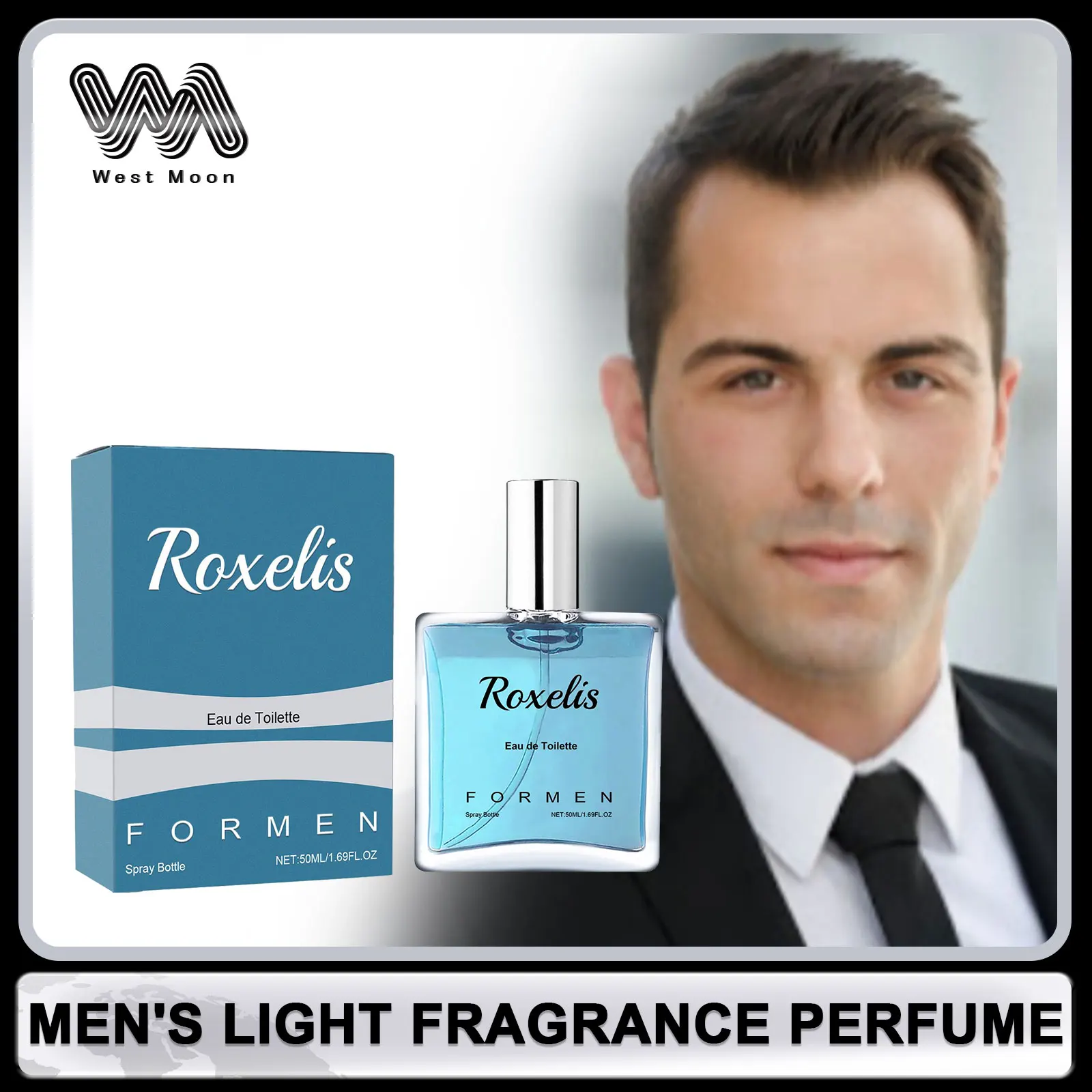 Gentleman Parfum Blijvende Licht Houtachtige Geur Feromoon Parfum Bodyspray Voor Business Giftnatural Fresh Mannen Eau De Toilette