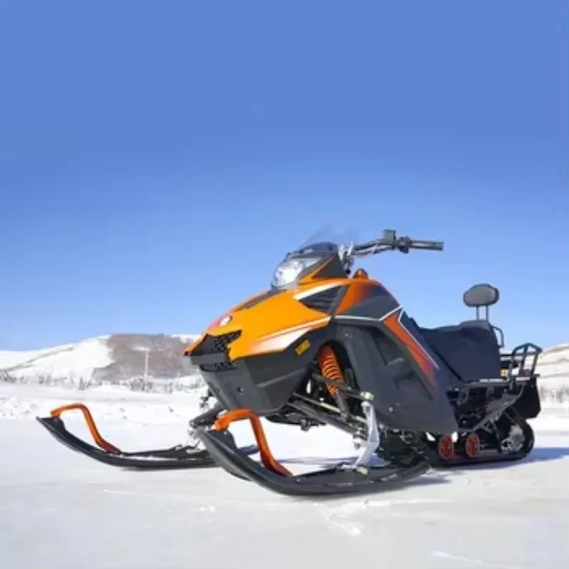 Factory Direct 150CC Fuel Automatic Tracked Snowmobiles ATV/UTV 2-Seat Winter Sports for Adults for Snow Sports in Winter