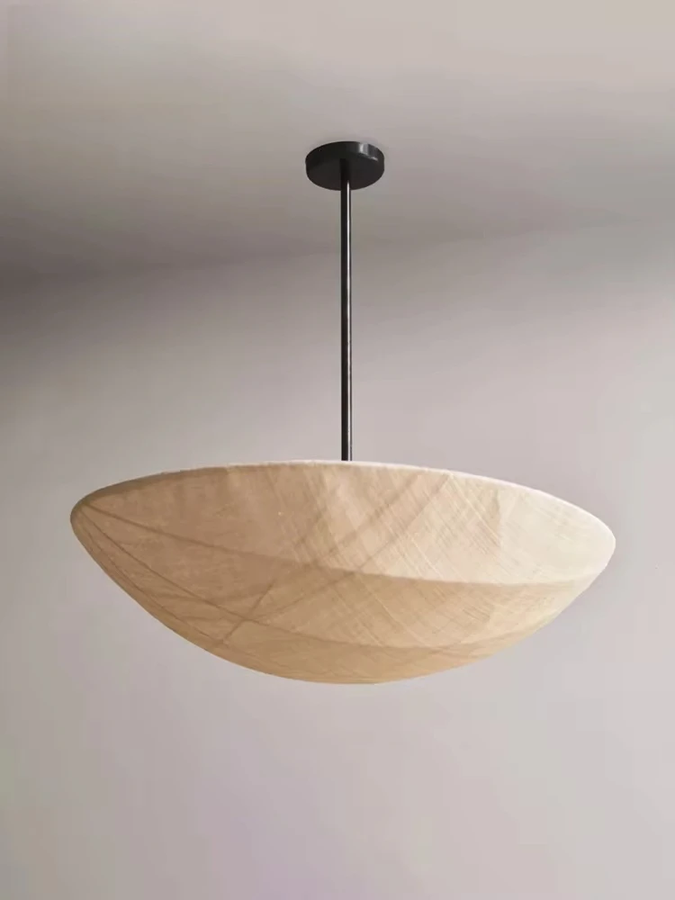 

Japanese Design Waib-sabi Fabric Art Decorative Pendant Light Led E27 Vintage Hanging Lamp Restaurant Tea Room Bar Bedroom Study