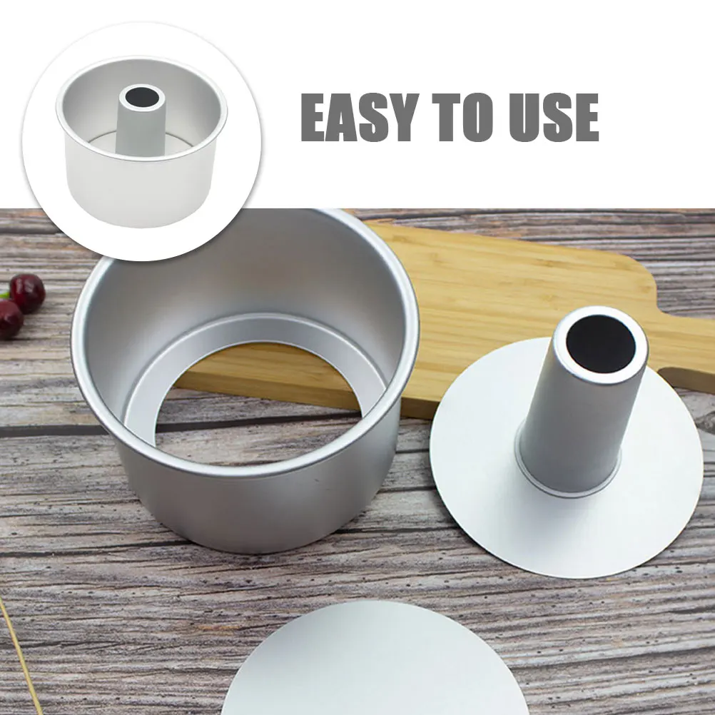 

8 inch Aluminium Alloy Round Cheese Cake Pans Set Pan Removable Bottom Non Stick Cake Pan Baking Kitchen Supplies