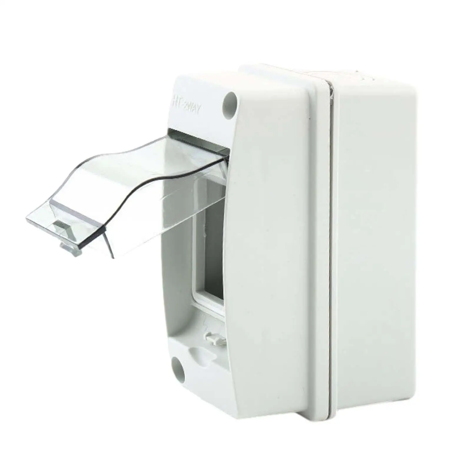 Miniature Circuit Breaker Distribution Protection Box ABS Waterproof Electrical Enclosure for Indoor Outdoor Use