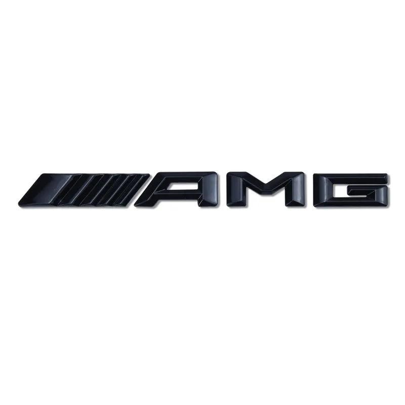 Metal Car 3d Rear Letter Emblem Trunk Sticker for Mercedes benz AMG C E S GLE CLC Class W204 W203 W205 W124 W221 W213 W212