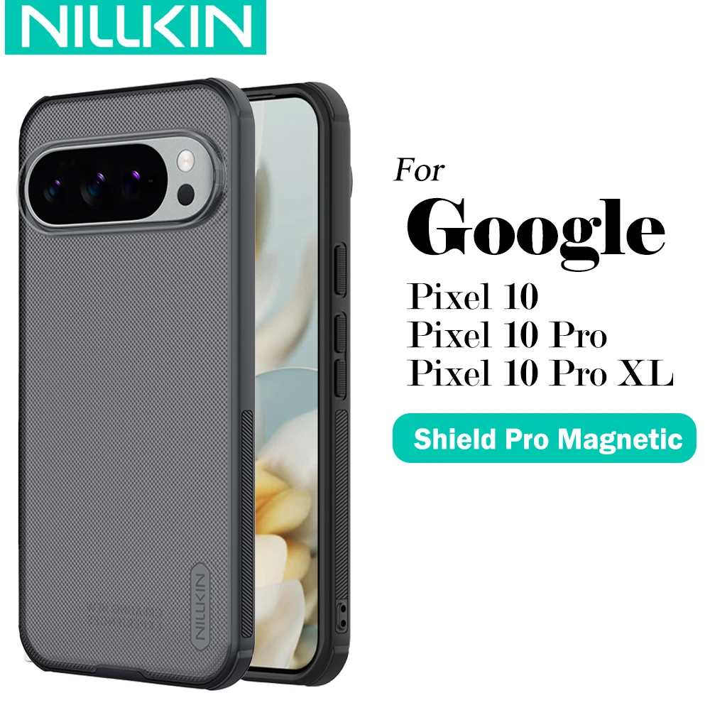 Nillkin para Google Pixel 10 Pro XL Google 10 Pro Super Frosted Shield Pro funda de teléfono antihuellas cubierta trasera a prueba de golpes