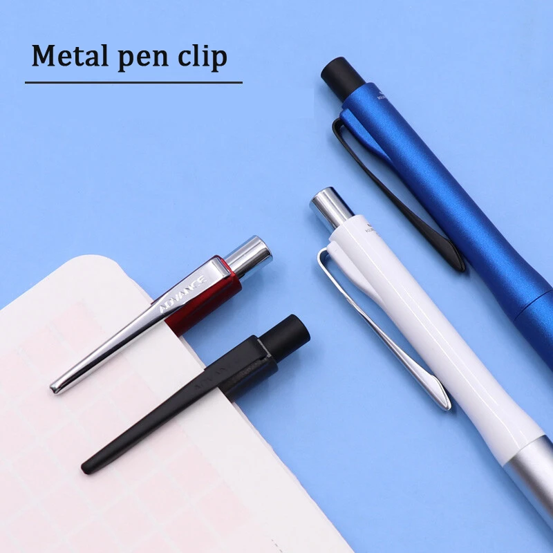 Imagem -04 - Lápis Uni Automático M51030 Núcleo de Chumbo Rotating Metal Pen Holder 0.5 mm Núcleo Não Facilmente Quebrado Artigos de Papelaria