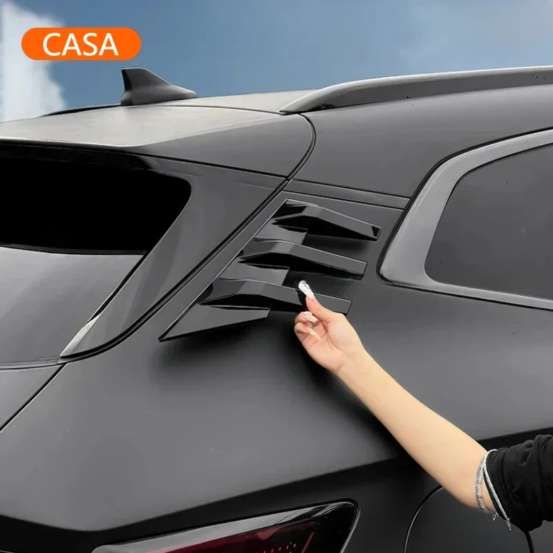 For BYD Seal U Sealion 6 Song Plus DMi/EV 2020-2025 Car Rear Window Air Knife Decorative Sticker Darth Vader Exterior Auto Acces