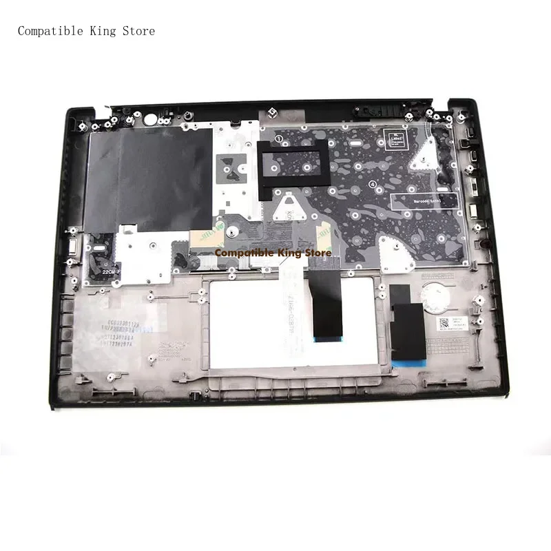 D Palmrest Keybaord Bezel French Backlit 14.0 inch Black For Lenovo ThinkPad T14s Gen 4