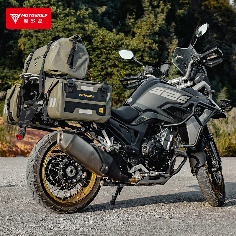 MOTOWOLF Motorcycle Side Bag Waterproof Motorcycle Travel Riding Tail Helmet Locomotive Equipment Riding Bag view 2