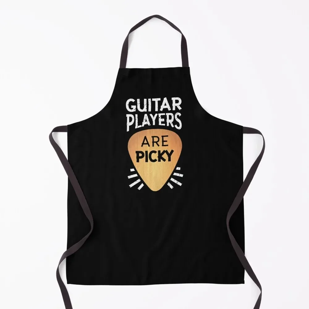 

Guitar Players Are Picky Apron Dress women's kitchens Beauty Apron