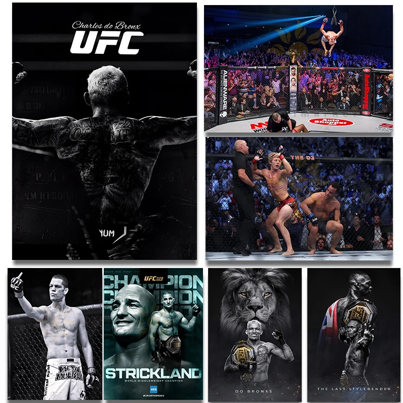 Home Gym Minimalist - Popular Boxing UFC Gym Fighting Star