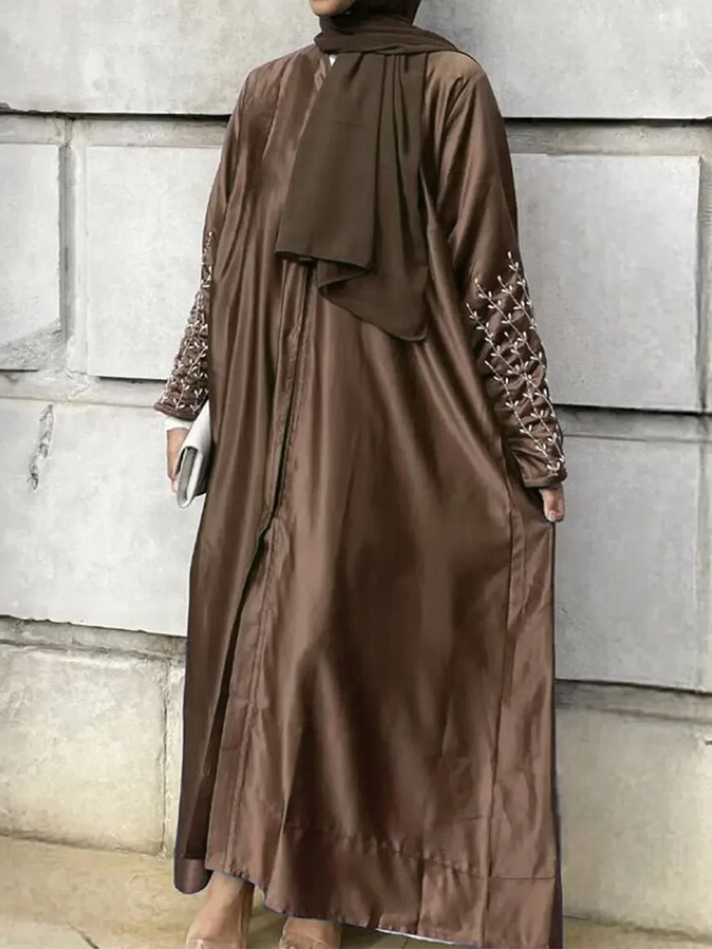 Eid Abaya Dress for Women Beading Woman Party Abayas Ramadan Saudi Arabic Dubai Party Dresses Robe Caftan Vestidos Kaftan 2025