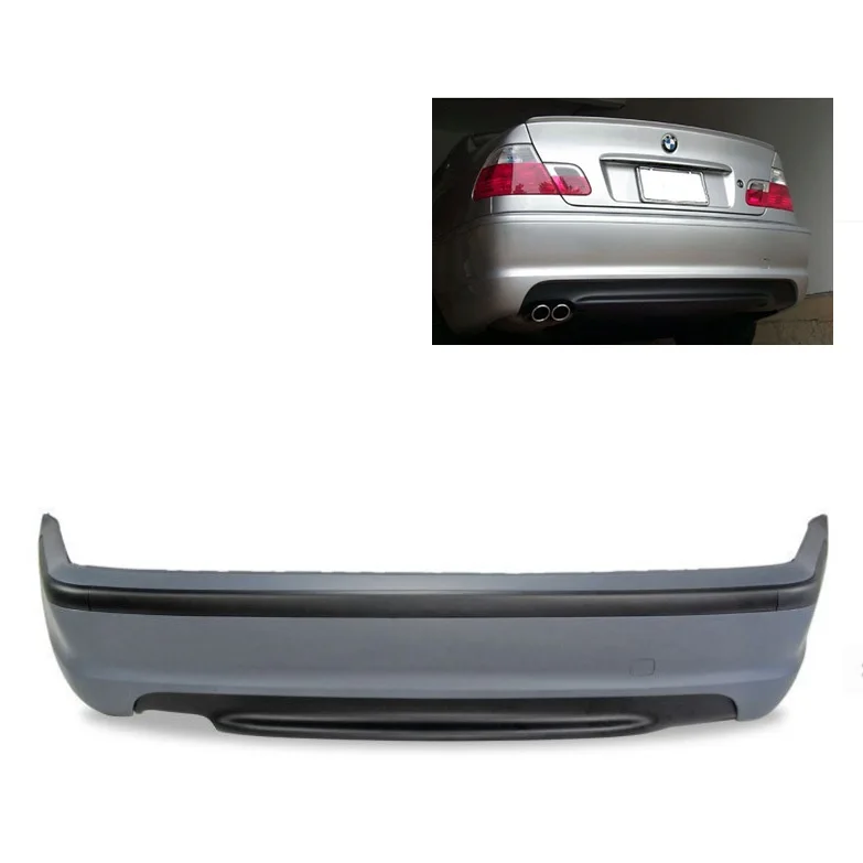 

M-Tech M-sport Style Rear Bumper for E46 3 Series Sedan