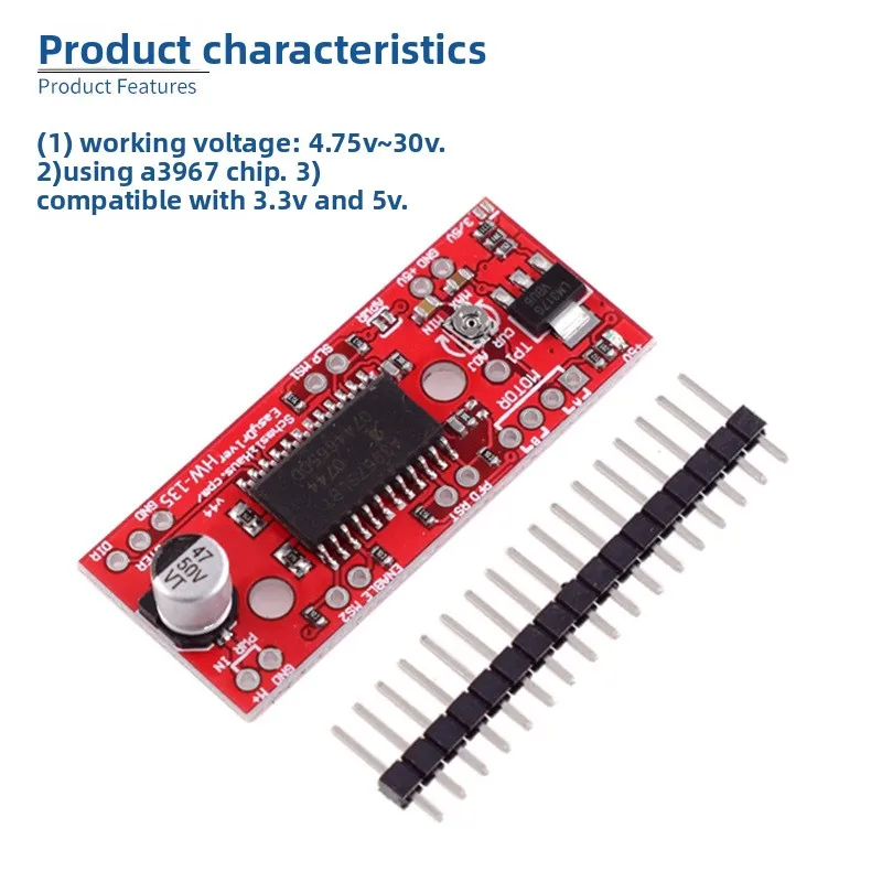 A3967 EasyDriver Stepper Motor Driver Board High Precision Control
