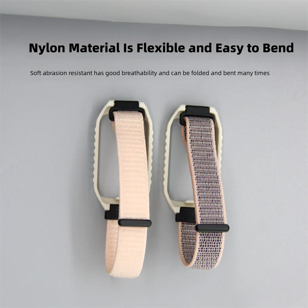 حزام ساعة من النايلون مع حافظة واقية لساعة Redmi Band 2 سريعة الإصدار وقابلة للغسل وقابلة للتعديل