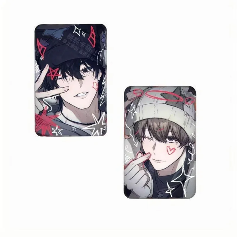 Anime Guild Member Next Door Neutaaaa Yeowoon Cosplay Card Bookmark Mark Cards Stationery Ornament Postcard 2Pcs/Set Prop