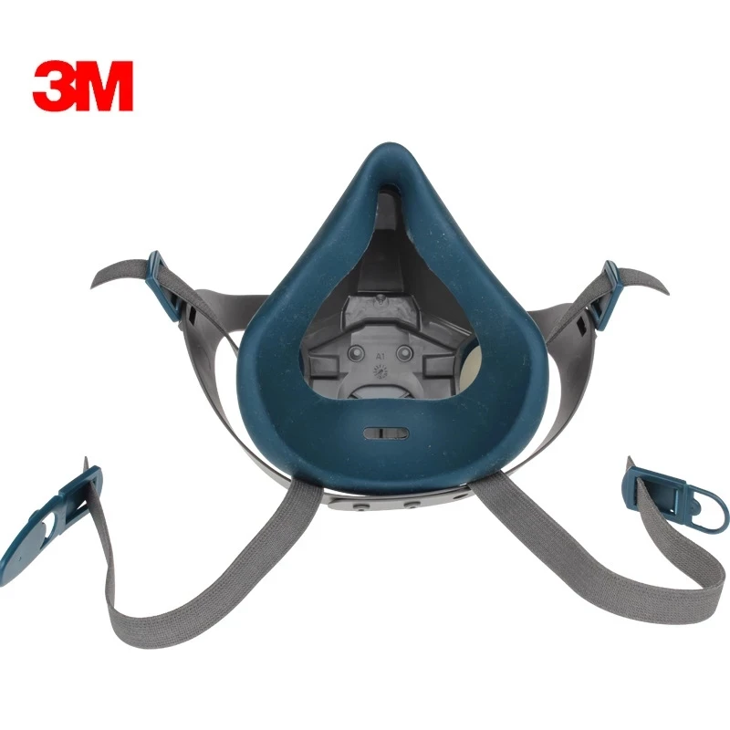 3M6502QL/6502 Silica gel Half Face Respirator Spray Formaldehyde Protection Rugged Comfortable Reusable Gas Mask Body Only