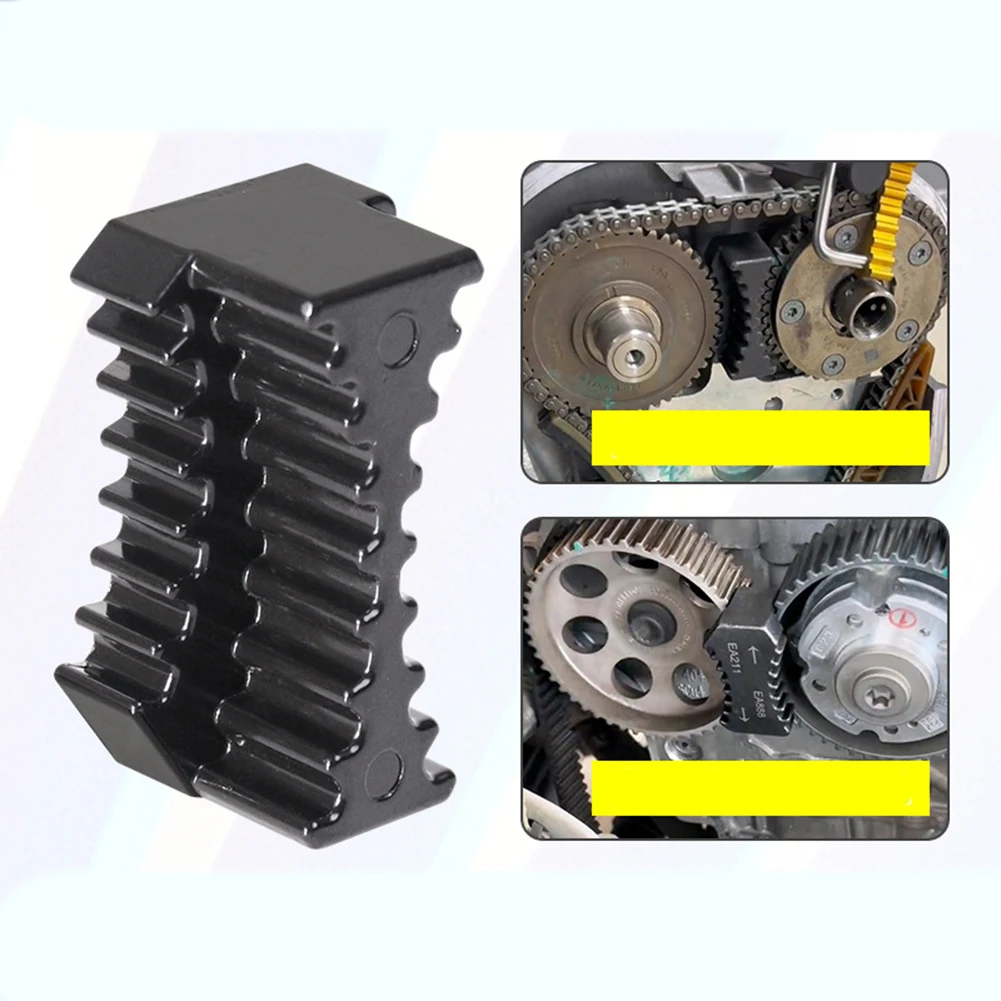 

1 шт. 2-в-1 распределительный вал двигателя, инструмент для крепления шкива для EA888/EA211, инструмент для ремонта автомобиля, аксессуары