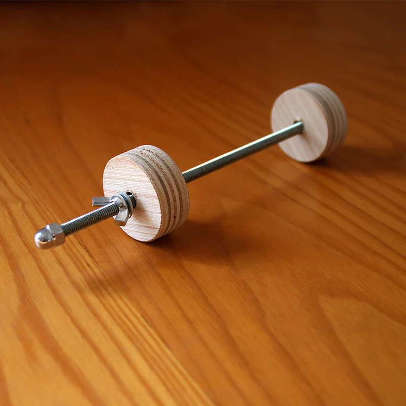 HUATOOL Guitar & Bass Body Gluing Clamp, Wooden & Iron Pressure Ball Fixture, Luthier Handmade Guitar DIY Assembly Making Tool