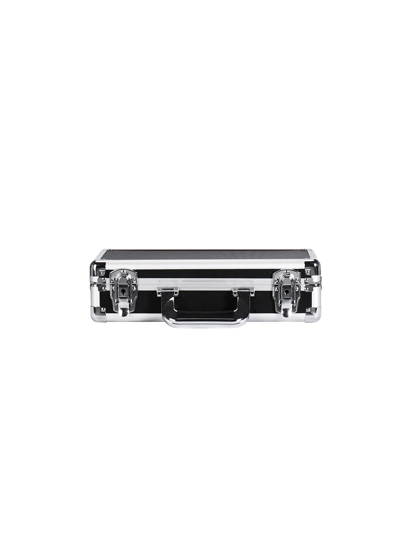 Aluminum Alloy Case Aluminium Alloy Toolbox with Handle Portable Storage Case Foam Filled Shockproof Tool Case Tools Organizer B view 4