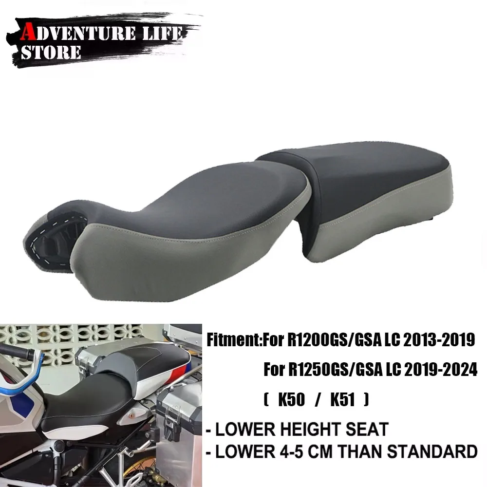 

Motorcycle Passenger Saddle Seat Cover Lower Seat Pillion Cushion For BMW R1250GS LC R1200 GS Adventure R1200GS ADV K50 K51