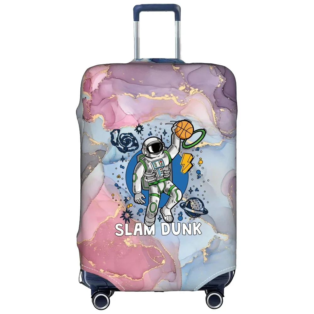 Luggage Cover Stretch Fabric Suitcase Protector Print Astronaut Series Baggage Dust Case Covers for18-32 Inch Suitcase Case