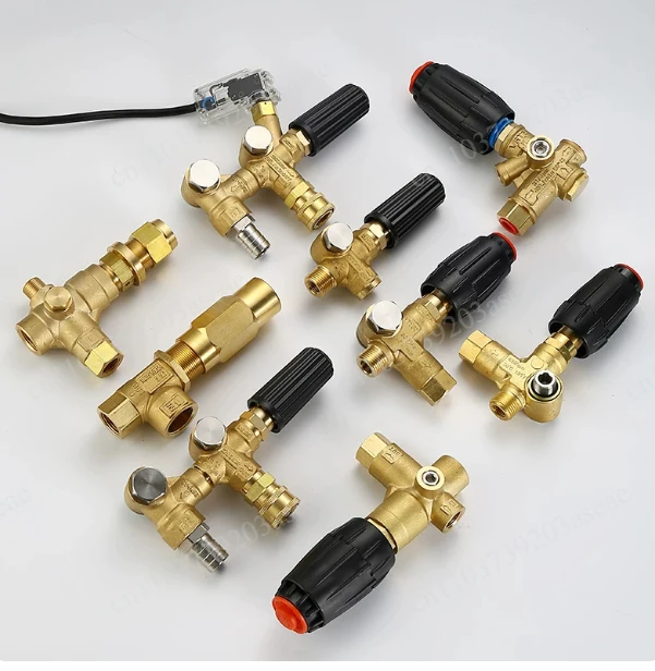 Pressure Washer Adjustable Pressure Regulator High Pressure Water Pump Unloader Bypass Regulating Valve