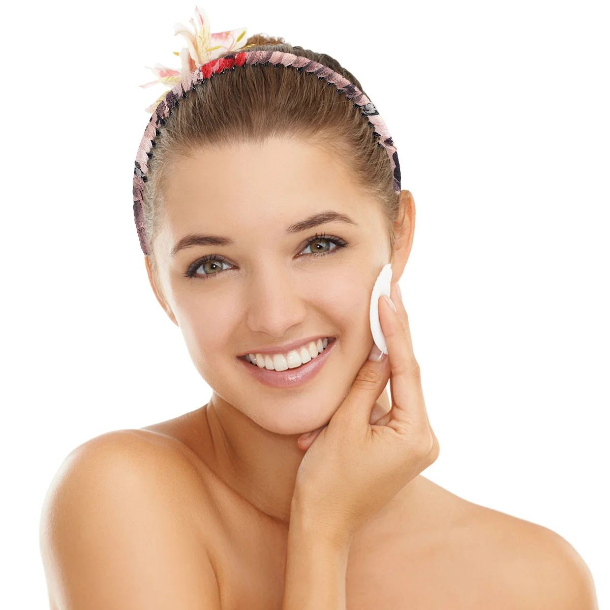 

3pcs Non-Slip Hoops Set Simple Classic Women Hair Accessories Bright Fade Resistant Cloth Art Hair Rings For Daily Wear Styling