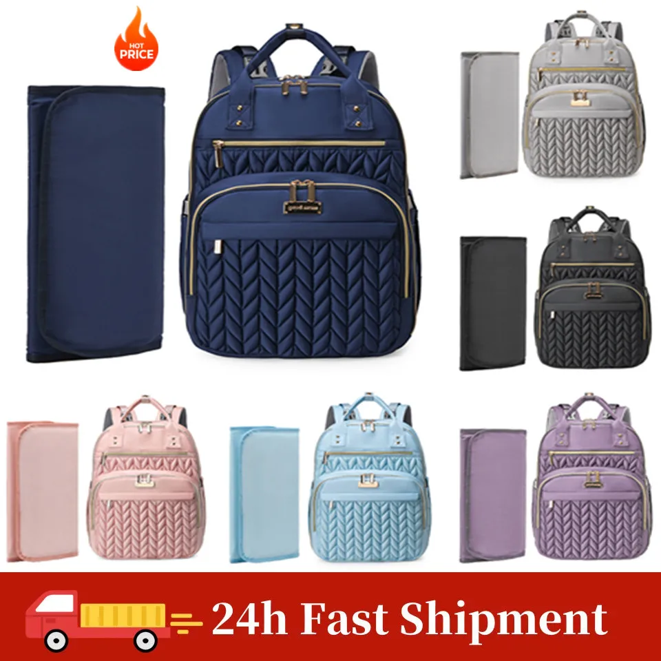 

Mummy Bag Diaper Bag Baby Care Large Capacity Mom Backpack Mummy Maternity Wet Bags Waterproof Baby Pregnant Nappy Backpack