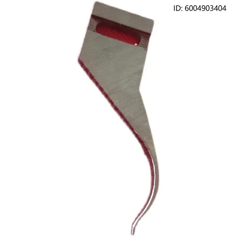 Fully automatic gluing and folding machine reverse edge blocking knife, sewing machine accessories reverse piping