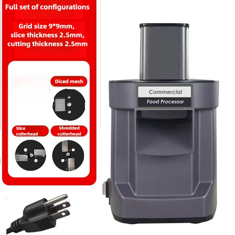 110 فولت 220 فولت التجارية 9*9 مللي متر المقامر الكهربائي التلقائي الخضار قطاعة الفواكه لجزرة البطاطس تقطيع التقطيع 3 في 1 آلة