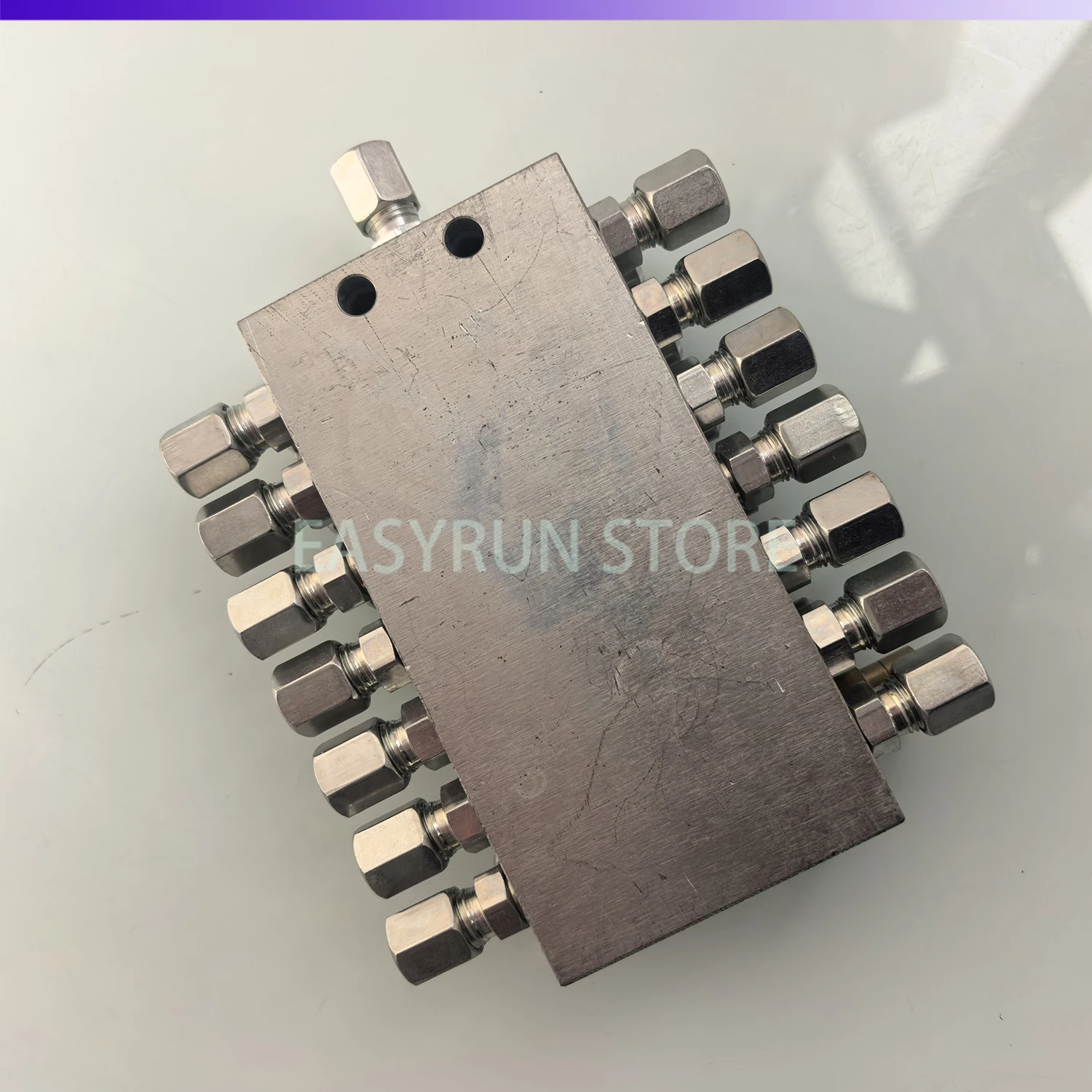 Pump truck progressive distributor 14 outlet paver mixing plant truck mounted pump trailer pump butter distribution valve