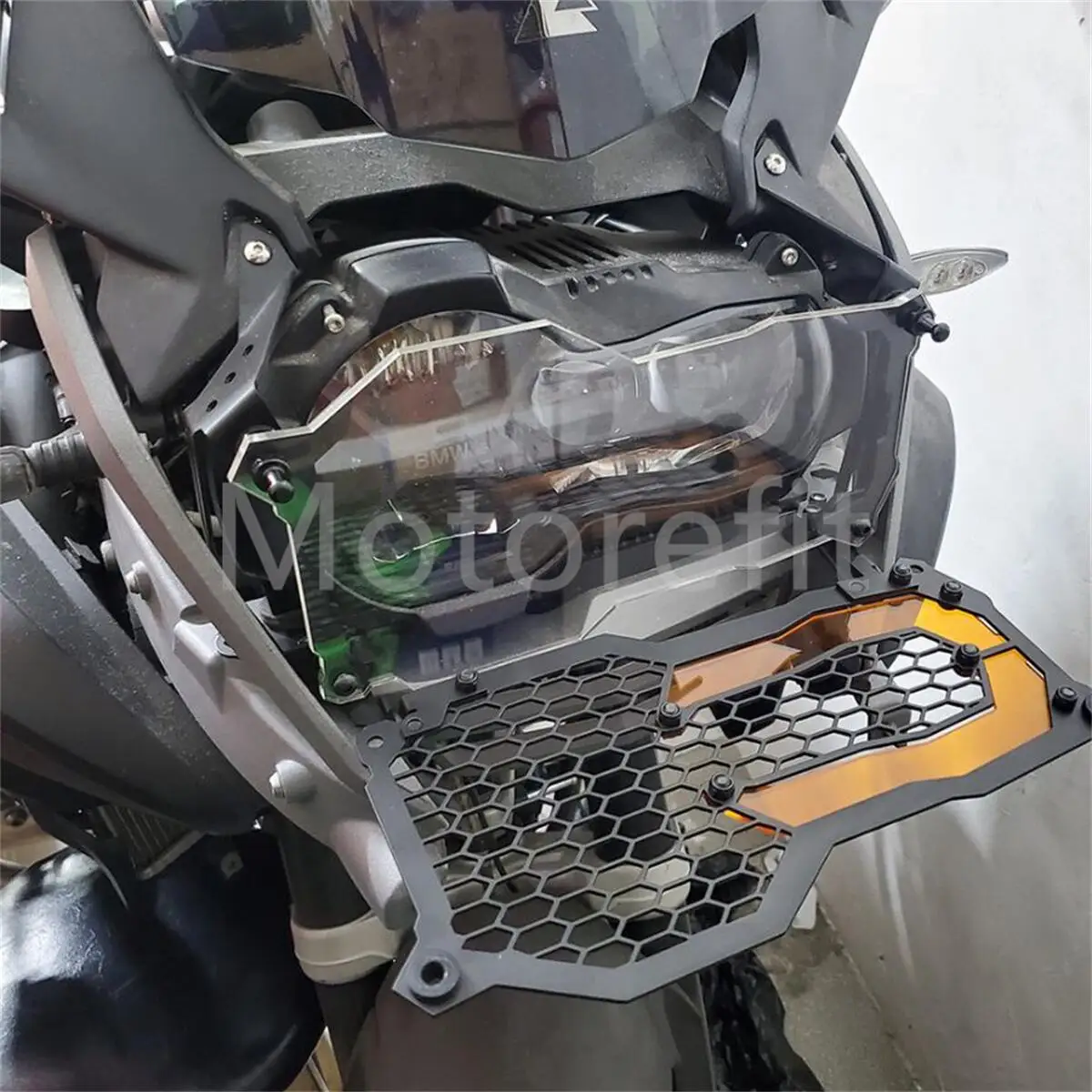 For BMW R1200GS R1250GS NEW Headlight Guard Protector Grille Grill Cover R 1250 GS Adventure R 1200 GS ADV / LC Black lampshade