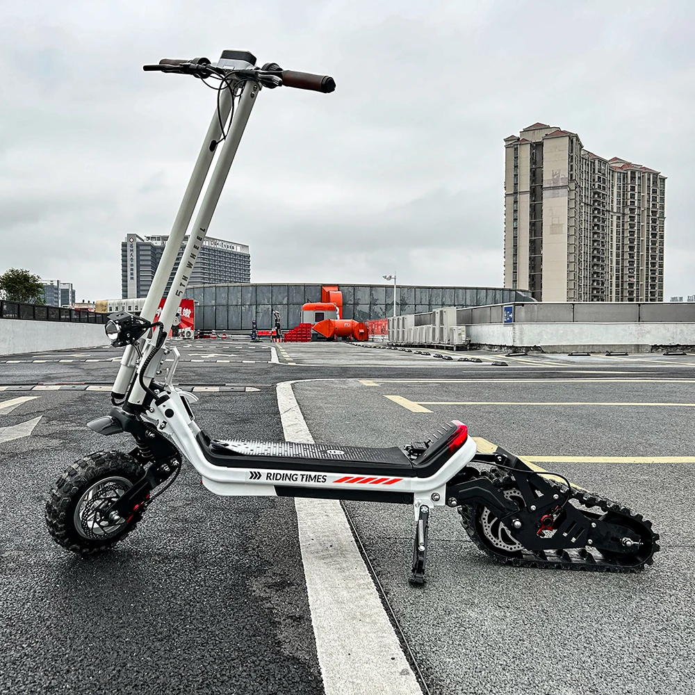 

Electric Snow Scooter for Winter and Summer Adventures with Versatile Riding Options
